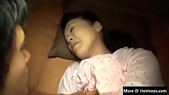 Japanese Milf Gets Fucked In Front Of Her Husband In Part 1