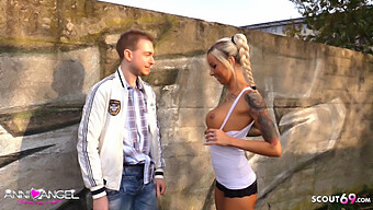 Young German Boy'S First Sexual Encounter With The Flawless Teen, Anni Angel