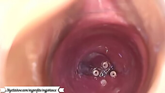 Intimate Self-Pleasure Captured On Camera In The Depths Of The Vagina