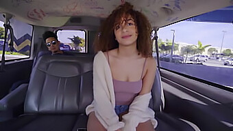 Mariah Banks, 18-Year-Old Mixed-Race Teen, Rides Penis Expertly In A Van