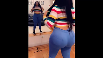 African American And Latina Girls Twerk In High-Quality Video